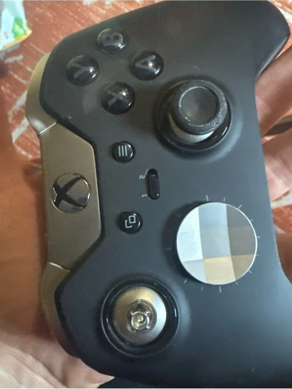 Microsoft Xbox One Elite 1698 Controller - Black Untested